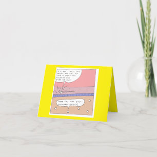 Funny Drama Audition Birthday Card