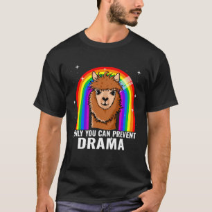 funny drama Llama for girls llama gift T-Shirt