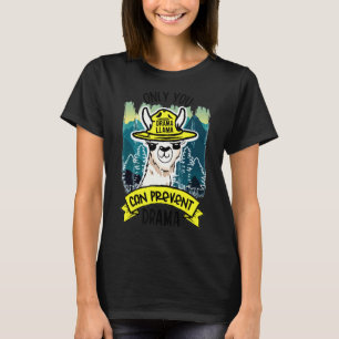 Funny Drama Llama Only You Can Prevent Drama Sarca T-Shirt