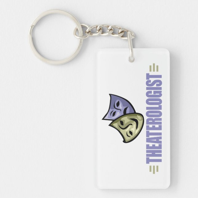 Funny Drama Theatre Key Ring (Front)