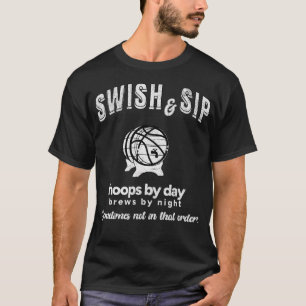 Funny Drink Basketball Game On Shirt Basketball Da