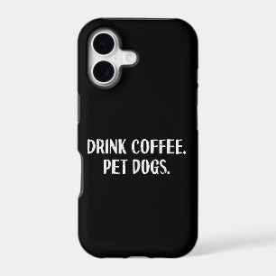 Funny Drink Coffee Pet Dogs Cute Coffee Lover Dog 