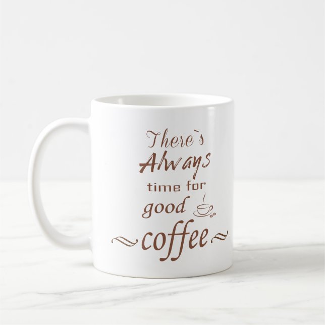 Funny drinker coffee quotes coffee mug (Left)