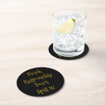 Funny Drinking Coaster