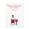 Funny Drinking Hangover Postcard