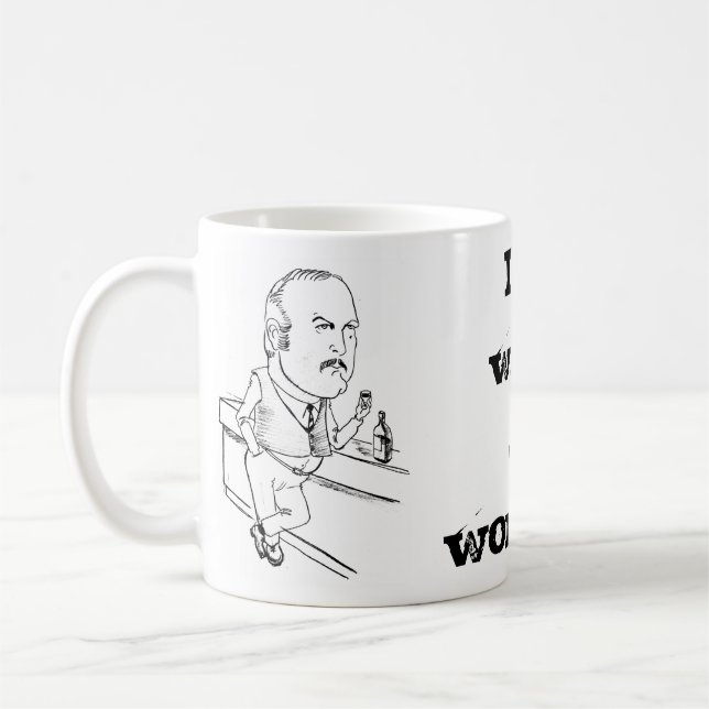 Funny drinking mug (Left)