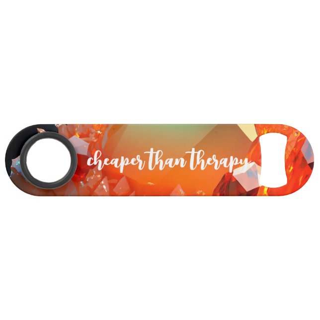 Funny Drinking Quote Abstract Underwater Crystals (Front (Horizontal))