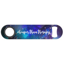 Funny Drinking Quote Abstract Underwater Crystals