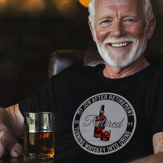 Funny Drinking Retirement T-Shirt (Creator Uploaded)