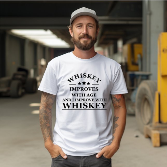 Funny Drinking Whiskey quote T-Shirt (Creator Uploaded)