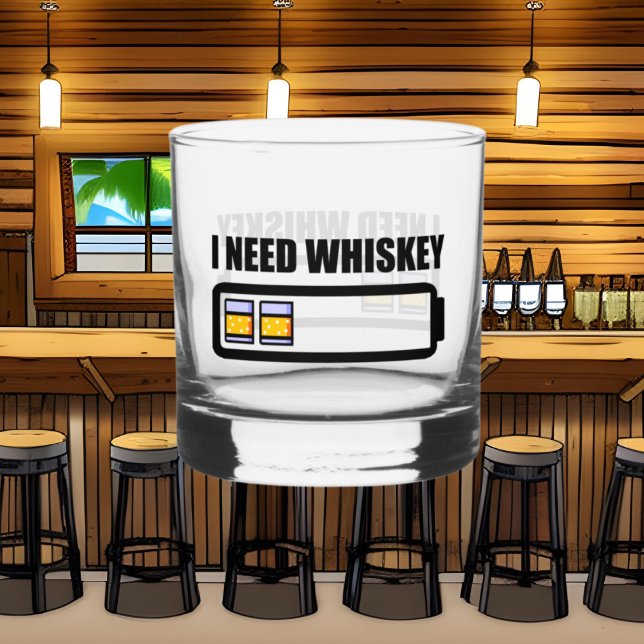 Funny drinking word art whiskey glass (Creator Uploaded)
