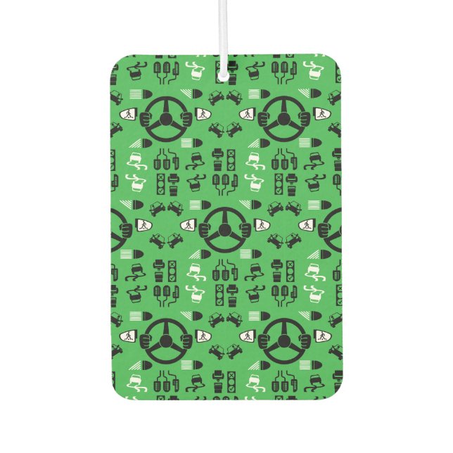 Funny Driving Instructor Gift Car Air Freshener (Front)
