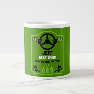 Funny Driving Instructor Gift Large Coffee Mug