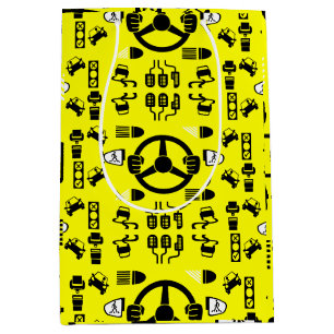 Funny Driving Instructor Gift Medium Gift Bag