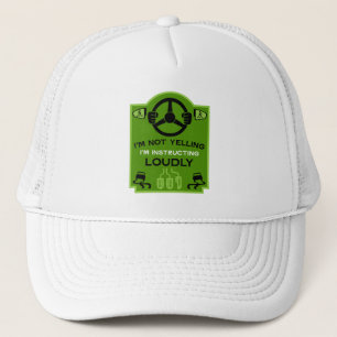 Funny Driving Instructor Gift Trucker Hat
