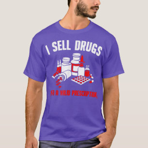 Funny Drug Design Pharmacist Men Women Pharmacy Te T-Shirt