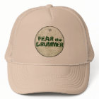 Funny Drummers Hats Fear The Drummer Baseball Cap