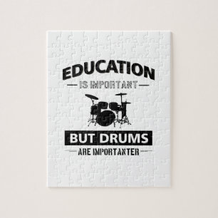 Funny Drumming Jigsaw Puzzle