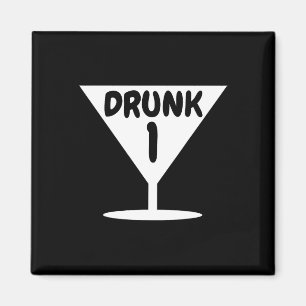 Funny Drunk 1 Party Thing Halloween Costume  Magnet