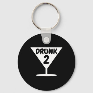 Funny Drunk 2 Party Thing Halloween Costume Key Ring