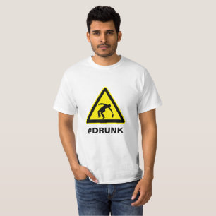 Funny Drunk Gag T-shirt for Men