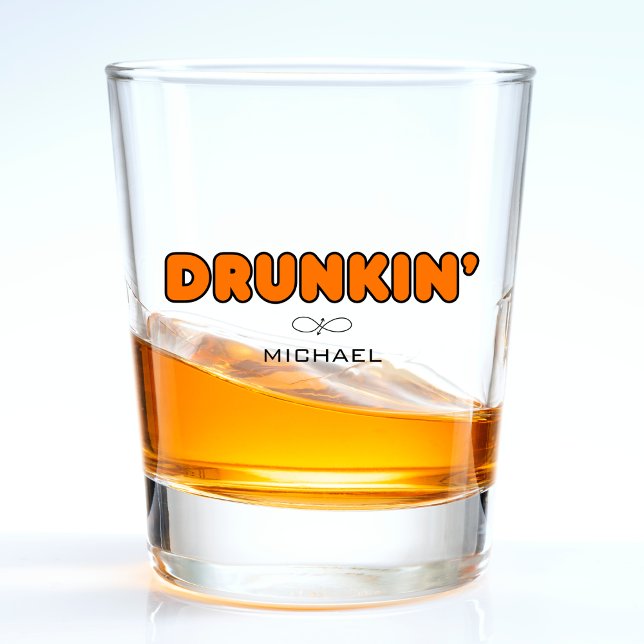 Funny Drunkin' Shot Glass (Funny Drunkin' Shot Glass)