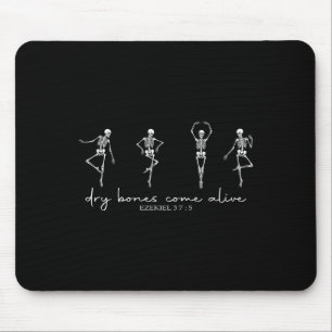 Funny Dry Bones Come Alive Ezekiel 37_5 Ballet Ske Mouse Pad