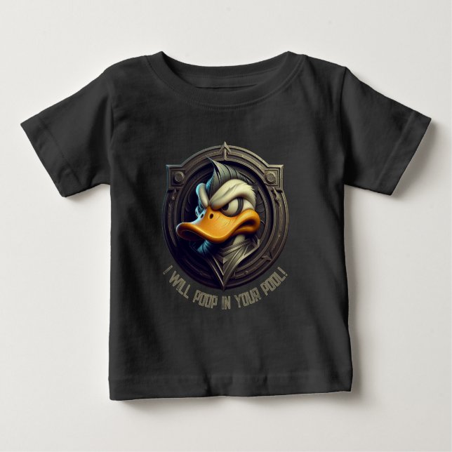 Funny Duck  Baby T-Shirt (Front)
