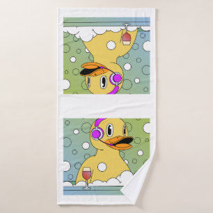 Funny Duck Bath Towel