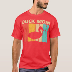 Funny Duck Design For Mom Mother Duck Farmer Hunti T-Shirt