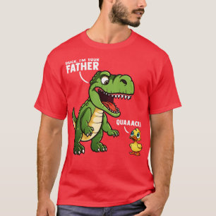 Funny Duck Dinosaur Gifts Men Kids Women Funny Din T-Shirt