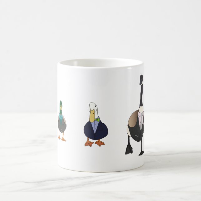 Funny Duck, Duck, Goose Mug (Center)