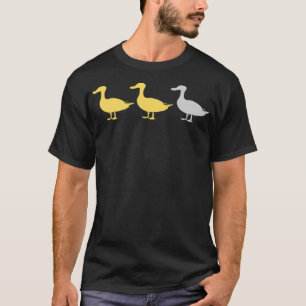 Funny Duck Duck Grey Duck black labrador black lab T-Shirt