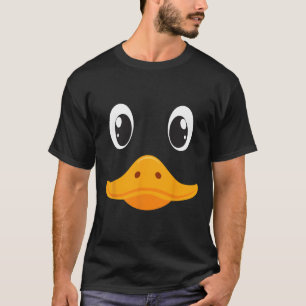 Funny Duck Face Costume For Men Adults Kids Cute D T-Shirt
