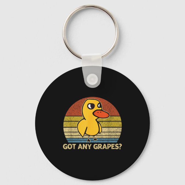 Funny Duck Got Any Gs Graphic Summer Humor Duck Me Key Ring (Front)
