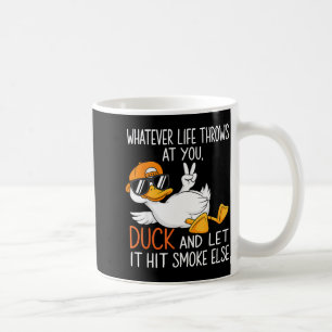 Funny Duck Graphic Tees Men Women Funny Quote Coffee Mug