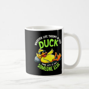 Funny Duck Graphic Tees Men Women Teens Funny Quot Coffee Mug