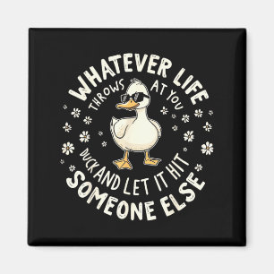 Funny Duck Graphic Tees Men Women Teens Funny Quot Magnet