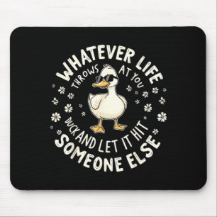 Funny Duck Graphic Tees Men Women Teens Funny Quot Mouse Pad