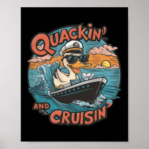 Funny Duck Hunting Hiding  Poster