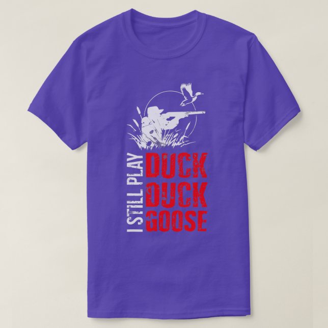 Funny Duck Hunting  T-Shirt (Design Front)