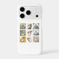 Funny Duck Illustration Grid Art