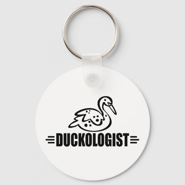 Funny Duck Key Ring (Front)