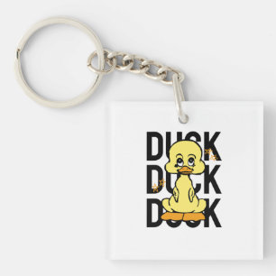 Funny Duck  Key Ring