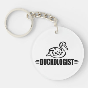 Funny Duck Key Ring
