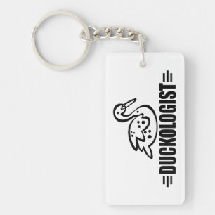 Funny Duck Key Ring