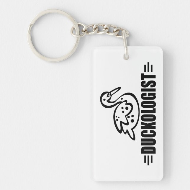 Funny Duck Key Ring (Front)