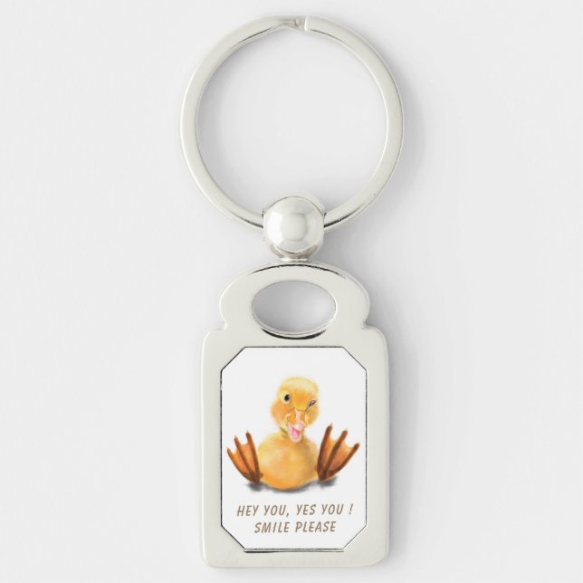 Funny  Duck Keychain (Front)
