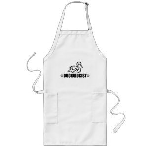 Funny Duck Long Apron