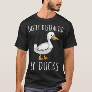 Funny Duck Lover Bird Watching beagle labrador pri T-Shirt